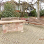 Akaziensiedlung Bank und Tisch (2014)